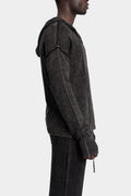 GALL | AW25 - Inverted knit hood sweater, 19