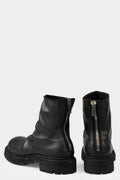 Guidi | Metal clad back zip boots | GR06VB / Black stitching