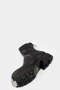 Guidi | Metal clad back zip boots | GR06VB / Black stitching
