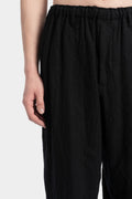 Y’s Yohji Yamamoto | AW25 - Wool serge pull-on pants, ML-P90-143