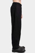 Y’s Yohji Yamamoto | AW25 - Wool serge pull-on pants, ML-P90-143