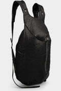 Isaac Sellam | AW25- Large bonded leather backpack, CAMBBRIOLEUR