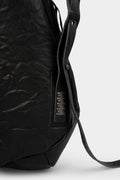 Isaac Sellam | AW25- Large bonded leather backpack, CAMBBRIOLEUR