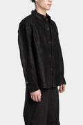 Professor. E | " Forgotten materials" Leather shirt 25FW-PE-FM-14