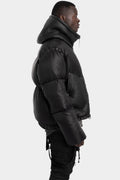 Isaac Sellam | AW25 - Hooded down bomber jacket, EQUIVOQUE