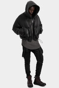 Isaac Sellam | AW25 - Hooded down bomber jacket, EQUIVOQUE