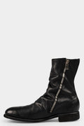 Guidi Side zip mid-top leather boots  698X