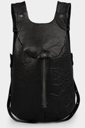 Isaac Sellam | AW25- Large bonded leather backpack, CAMBBRIOLEUR
