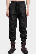 Julius_7 | AW25 - Coated drawstring pants, 917PAM12