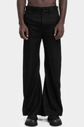 Julius_7 | AW25 - Flared suit pants, 917PAM9