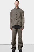 Thom Krom | SS25 - Crushed cotton blazer, Rock
