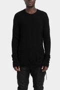 MD75 | AW25 - Twisted wool knitted sweater, MD12118