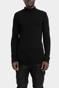 Never Enough | AW25 - Mock neck knit sweater, MKN020