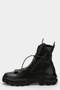 Puro | AW24 - Lightweight laced calf leather zip boots, STEP OUT