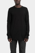Rick Owens DRKSHDW | AW25 CONCORDIANS - Lightweight Level long-sleeve T-Shirt | DU02E7260 BH