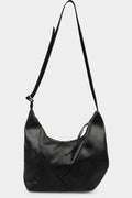 Werkschwarz | AW25 - Reversed leather shoulder bag WERK 42P