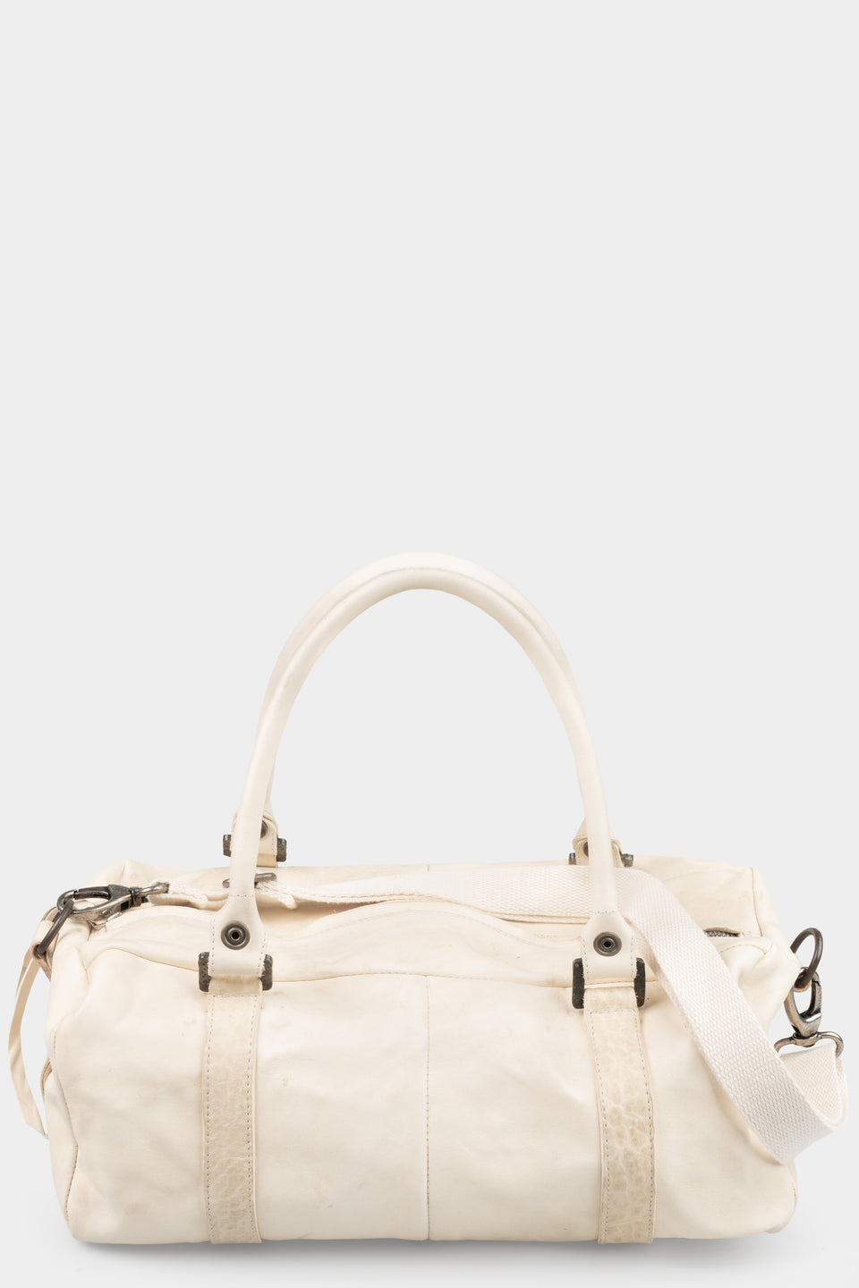 Duffel bag, Dirt white