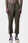 Thom/Krom | AW23 - Cropped cotton trousers, Green