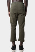 Thom/Krom | AW23 - Cropped cotton trousers, Green