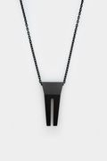 Rick Owens | Open trunk necklace , Black