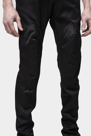 JULIUS_7 | AW23 - Shell Knee Skinny Wool Pants