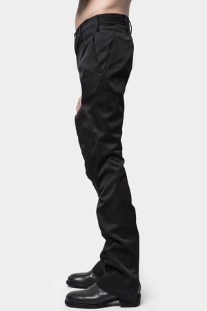 JULIUS_7 | AW23 - Shell Knee Skinny Wool Pants