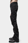 JULIUS_7 | AW23 - Shell Knee Skinny Wool Pants