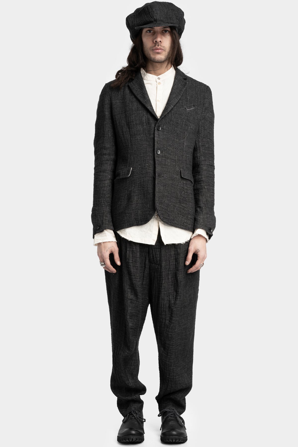 Marc Point | SS25 - Linen blend blazer jacket
