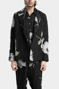 Marc Point | SS25 - Double breasted linen shirt jacket, Floral print