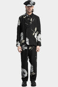 Marc Point | SS25 - Double breasted linen shirt jacket, Floral print