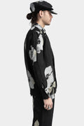 Marc Point | SS25 - Double breasted linen shirt jacket, Floral print