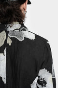 Marc Point | SS25 - Double breasted linen shirt jacket, Floral print