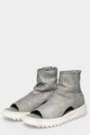 Incarnation Plateau leather sandals, Grey