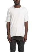 69 By Isaac Sellam | SS26 - Contrast cotton t-shirt, White LOYAL-T