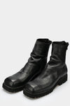 Guidi Square toe back zip boots 79086V