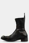 Atadep Itterom | Diagonal zip wild horse leather boots