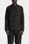 Blackmerle | Double sleeve field shirt , Herringbone T01-014EX