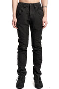 Blackmerle | SS26 - Ink-Overdyed Rider Pants, 221-B01-705WS/INK