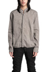 Blackmerle | SS26 - Korean Collar Shirt, 261-M02-802YK