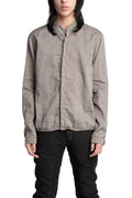 Blackmerle | SS26 - Korean Collar Shirt, 261-M02-802YK