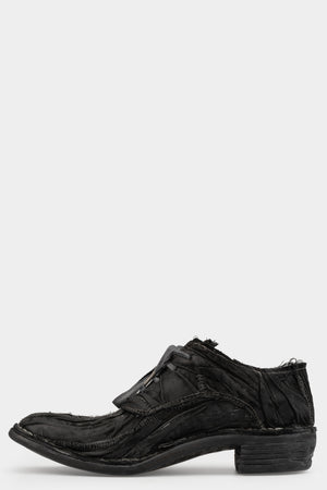 Botta-S | Layered waxed leather derbies