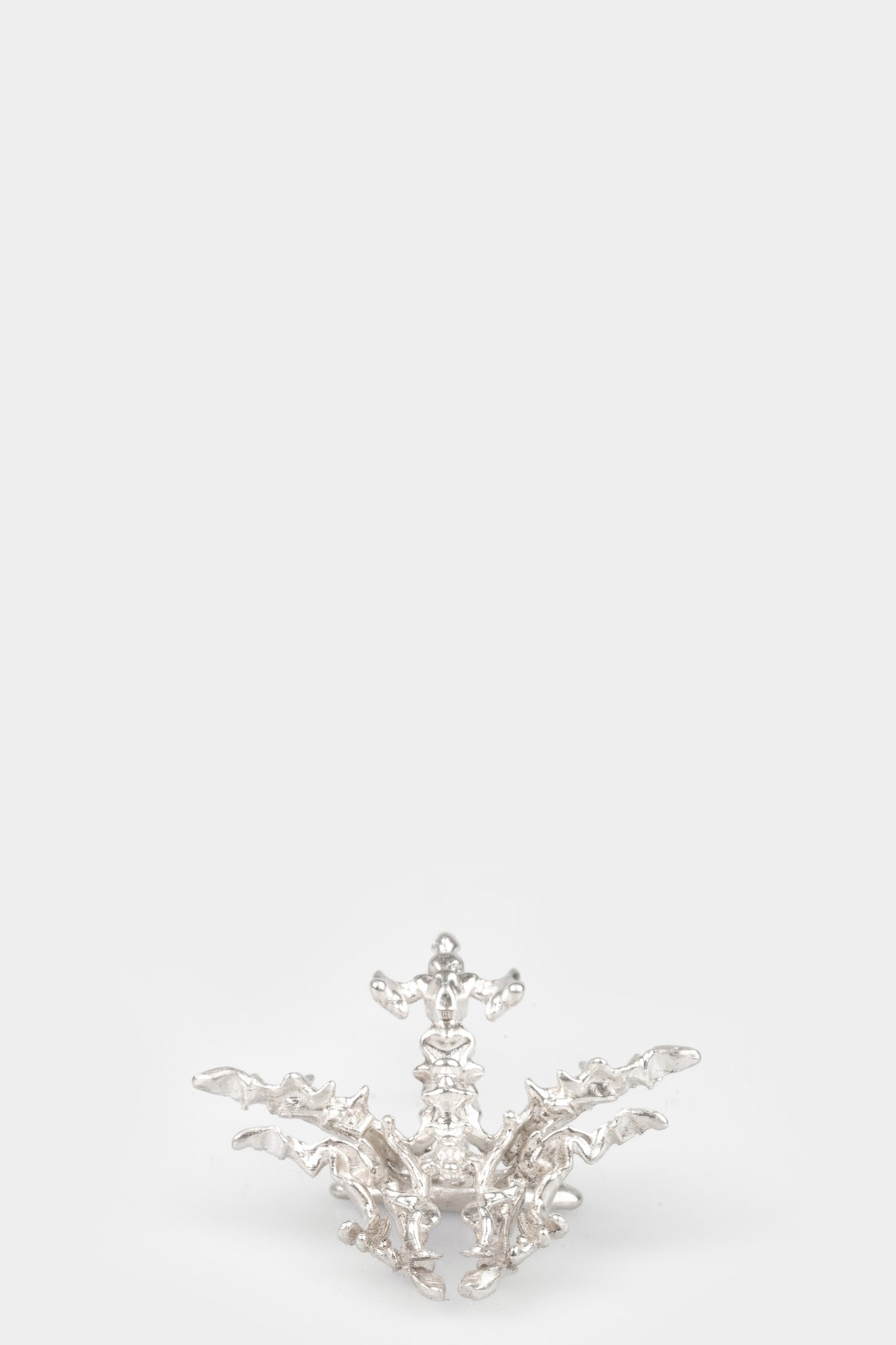 Ceremonial Tribute Skiy silver lip cuff