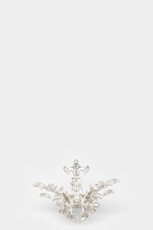 Ceremonial Tribute Skiy silver lip cuff