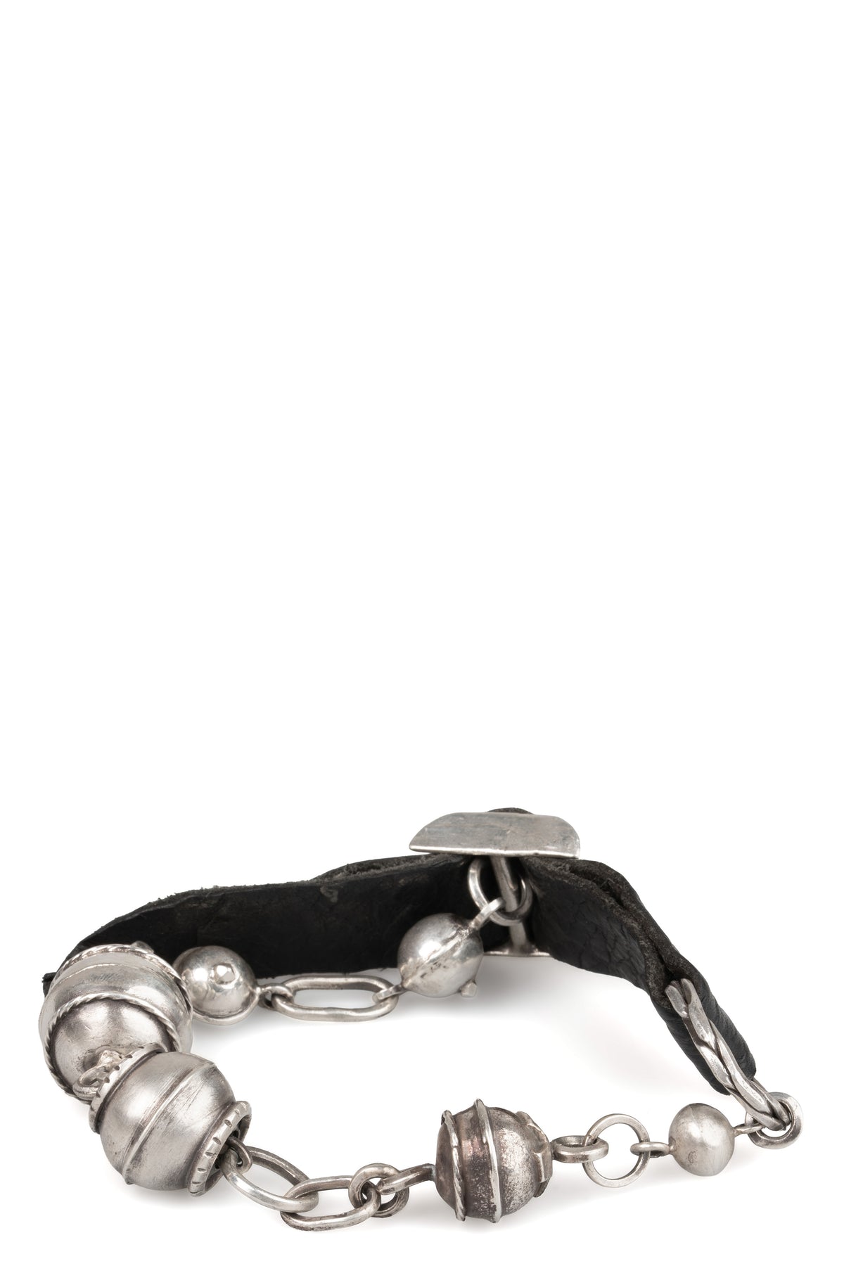 Certain Pace | Chunky silver bead bracelet, cp-br-004.2