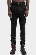 D-Hygen | AW25 - Coated denim pants, ST107-0325A