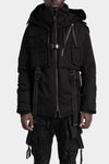 D.Hygen | AW25 - Hooded high neck down jacket, ST104-0125A