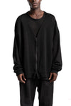 D.Hygen | SS26 - Cotton Low Gauge Knit Cardigan Layered Pullover, ST101-0426S