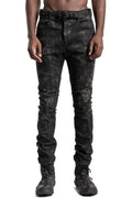 D.Hygen | SS26 - Garment-Dyed Stretch Denim Straight Slim Pants, ST107-0426S