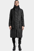 Masnada | AW24 - Down padded waxed cotton ripstop two layer Parkas