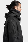 Masnada | AW24 - Down padded waxed cotton ripstop two layer Parkas